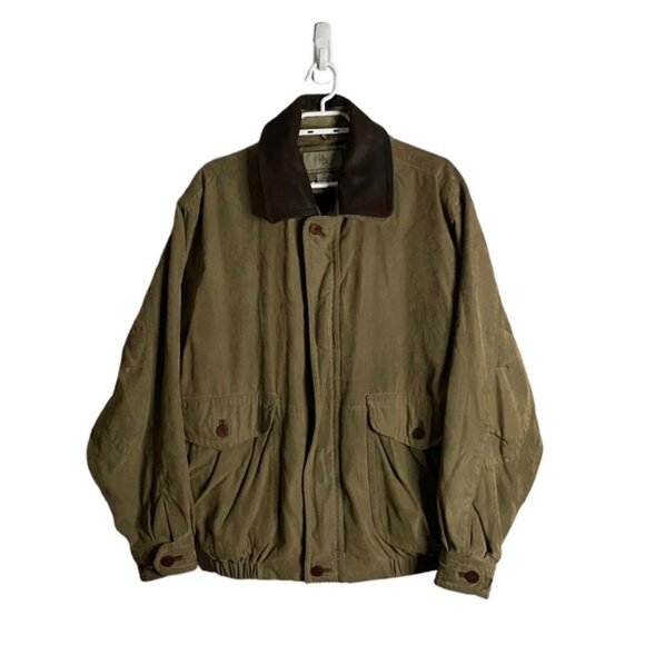 RAINFOREST Other - Rainforest Men's Khaki Green Full Zip Casual Jacket